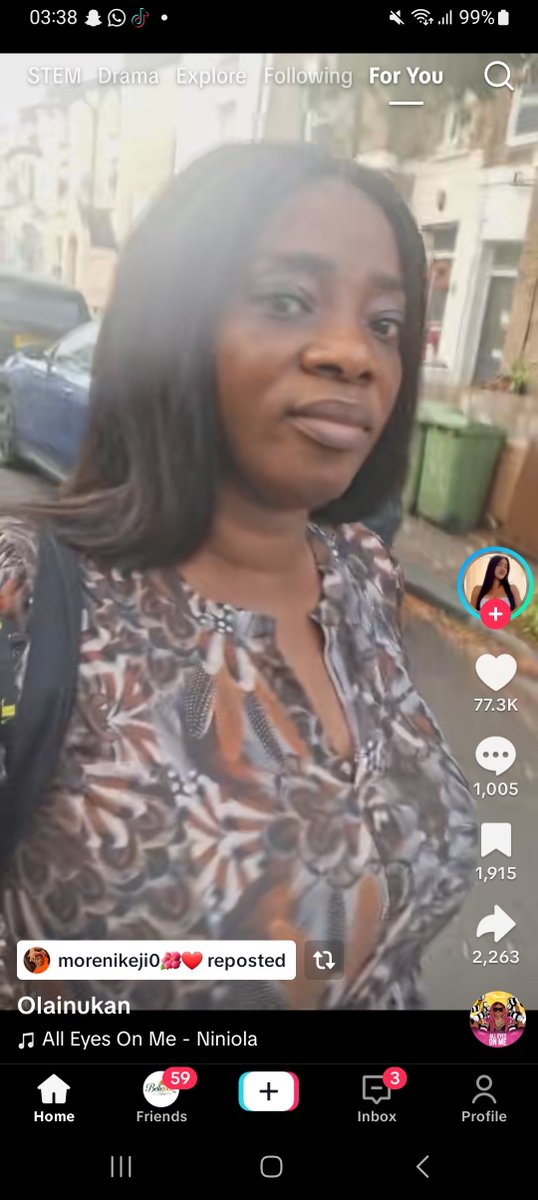 rozayaustine1's tweet photo. @DrDanny2030 Tell me why I just opened tiktok and it was her video that first appeared on my fyp? Omo 🥺 https://t.co/x7mW9rpAE9