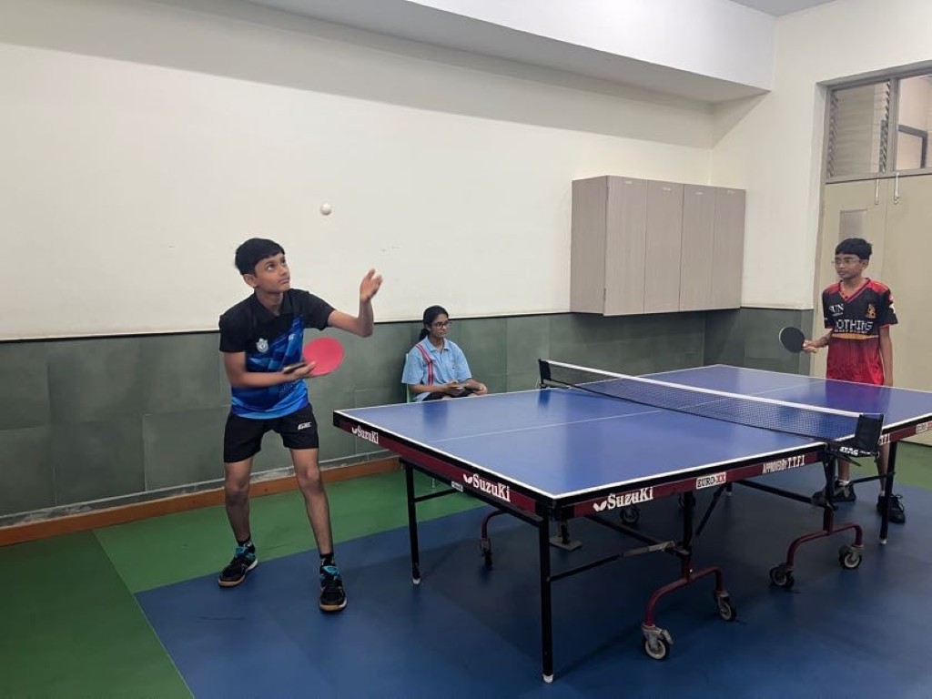 DPSTapi's tweet photo. 🏓🏆 The Inter-House Table Tennis Championship for Classes VI–XI showcased impressive skill, determination and sportsmanship. Congratulations to all our winners and participants for their outstanding performances! 👏
#DPSTapi #TableTennis #Sportsmanship https://t.co/hQp5NerVhW