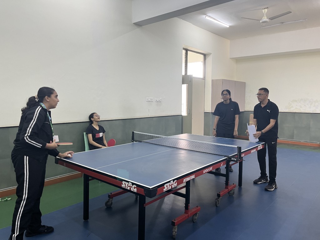 DPSTapi's tweet photo. 🏓🏆 The Inter-House Table Tennis Championship for Classes VI–XI showcased impressive skill, determination and sportsmanship. Congratulations to all our winners and participants for their outstanding performances! 👏
#DPSTapi #TableTennis #Sportsmanship https://t.co/hQp5NerVhW