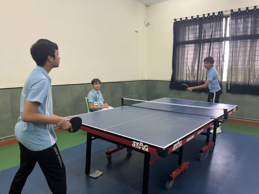 DPSTapi's tweet photo. 🏓🏆 The Inter-House Table Tennis Championship for Classes VI–XI showcased impressive skill, determination and sportsmanship. Congratulations to all our winners and participants for their outstanding performances! 👏
#DPSTapi #TableTennis #Sportsmanship https://t.co/hQp5NerVhW