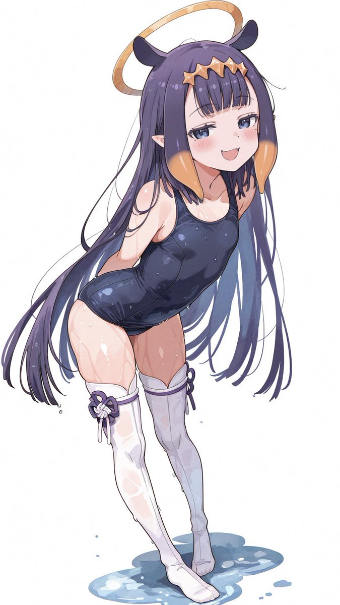 fu_aiart's tweet photo. スク水イナ https://t.co/xy8mlXJsBQ
