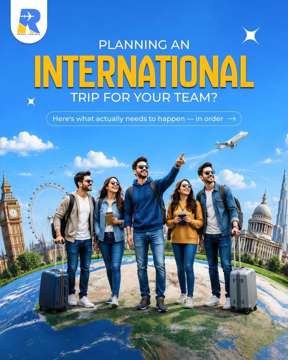 CacaoMandefua's tweet photo. Planning a team trip abroad? Smooth group travel starts with the right planning. From visas and flights to budgets and coordination, Regal Travels manages every detail for groups of 10 to 200+ departing Kolkata. DM us for a sample itinerary and https://t.co/Vzn9lhM0cf