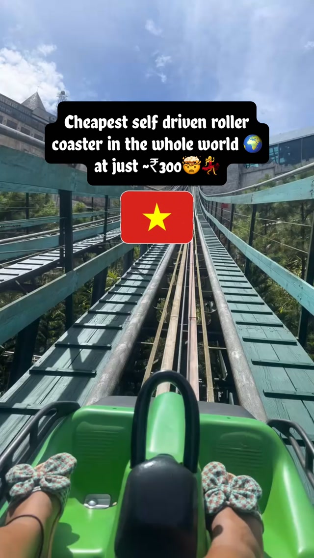 maaxds's tweet photo. Bana Hills was one of my best Vietnam experiences. The Alpine Coaster was the highlight. Take it slow, soak in the views, and enjoy the ride. Go early to avoid crowds and possible cable car closures from rain. https://t.co/8A6ytEg1ny