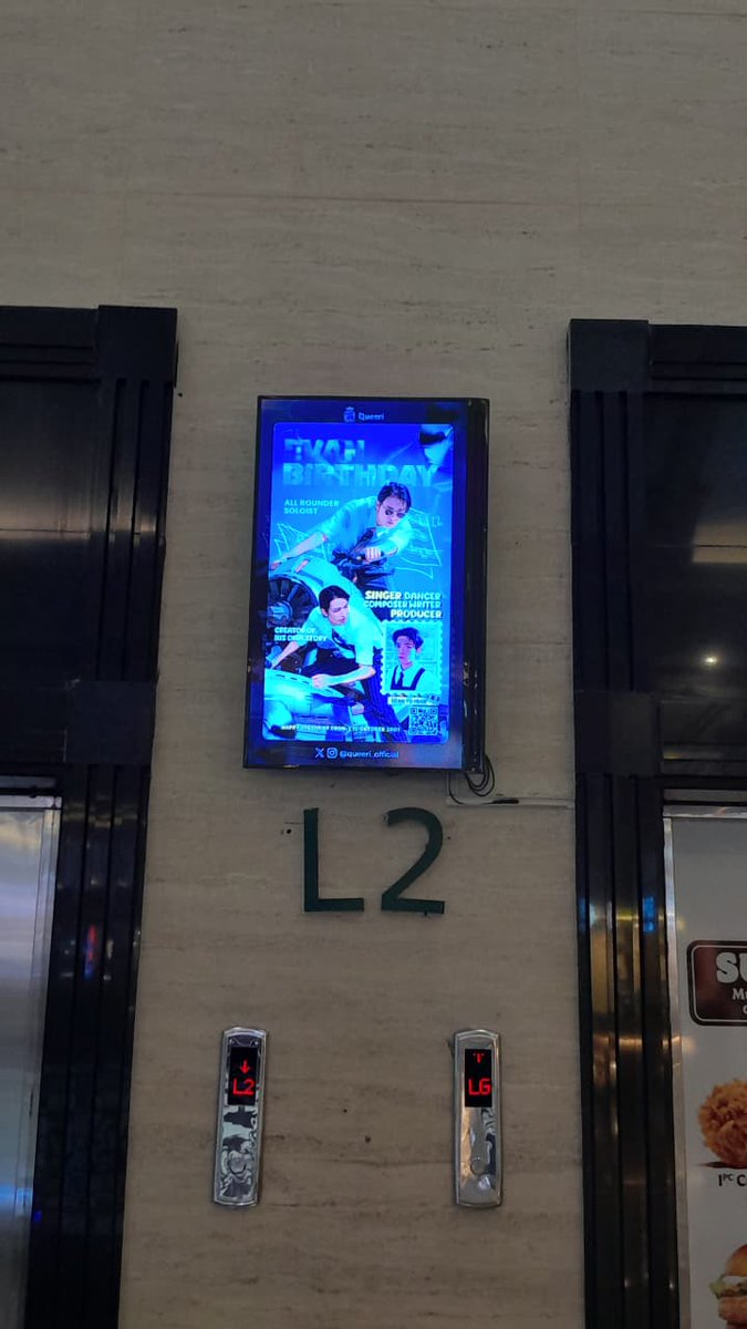 queeri_official's tweet photo. #EVAN
EVAN BIRTHDAY PROJECT

Ad Location: TV Lift Jogja City Mall, Yogyakarta 
Ad Period: Oct 7 - 13, 2026

#Queeri #Queeri_Proof https://t.co/xnijoDUYVl