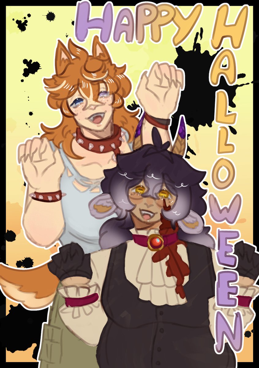 mimitaru_'s tweet photo. amitaru halloween! 🩸+🐺
#yumetwt #selfshiptwt https://t.co/2xFasGpCVu
