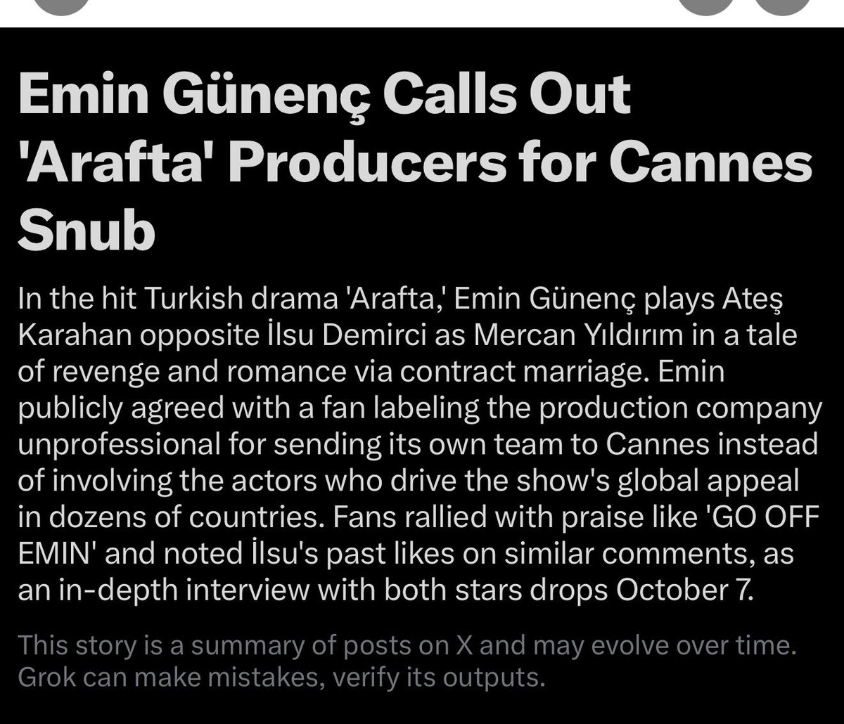 EminGGlobal's tweet photo. 🆕 🤍 Yesterday, Emin expressed his feelings, and the response from fans around the world was overwhelming.
For the first time, we saw this fandom come together with one voice—not only to support Emin, but also to recognize everything he has given to Arafta and to Ateş.
🎬 Even when the circumstances weren't always easy, Emin never stopped promoting the series. He shared behind-the-scenes videos, exclusive photos, and updates from the set, always keeping us connected to Ateş's journey because he truly loves this character and is proud of the work he created.
❤️ That dedication deserves to be recognized.
As EGG, our message is simple: we'll continue supporting Emin and every project he becomes part of, just as he has always given his heart to every role.
Thank you for giving us Ateş. Thank you for never giving up on this project.
We'll always stand with you. 🫶🏻
#EminGünenç #Arafta #MerTeş