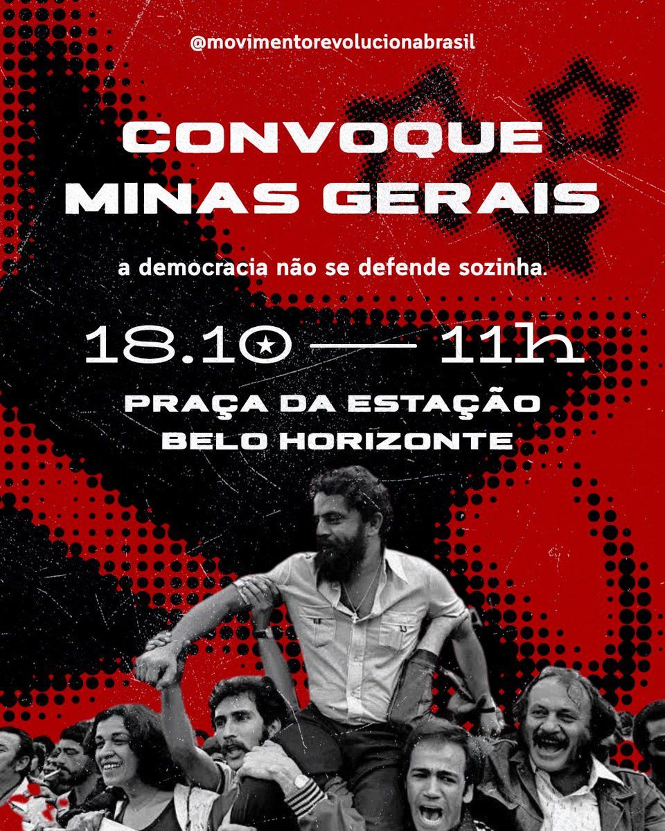 mrevolucionaBR's tweet photo. GALERA, ATENÇÃO!!!

FIZ ESSAS CONVOCAÇÕES A MUITOS ESTADOS BRASILEIROS, E O INTUITO É CHEGAR EM TODOS ELES E VÁRIOS MOVIMENTOS SIMULTANEAMENTE POR ESTADO. 🧵🧶⁠ 1/6 https://t.co/Qi1yc3gGJw