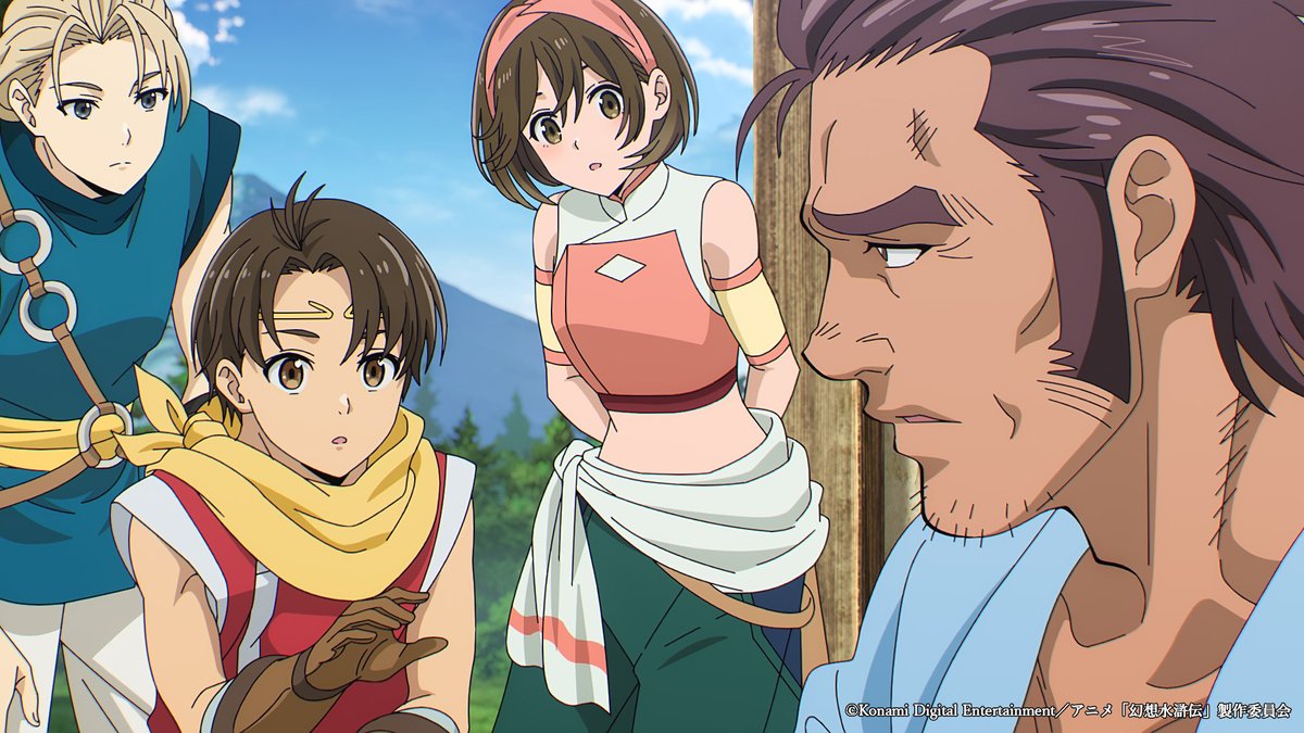 Suikoden_anime's tweet photo. 🛡️ ￣￣￣￣￣￣￣￣￣￣￣￣￣￣￣￣￣￣
　 　　　　アニメ「#幻想水滸伝」
　　　最新話あらすじ&場面カット公��！
　＿＿＿＿＿＿＿＿＿＿＿＿＿＿＿＿＿＿ 🗡️
 
#2【狂皇子ルカ】

あらすじはアニメ公式サイトのSTORYページをチェック👀
https://t.co/SGopx2nyUe

TOKYO MX　毎週火曜 23:30〜
関西テレビ　毎週火曜 25:19〜
BS朝日　　   毎週金曜23:30〜 ほか
全国32局にて順次放送スタート！

▼詳細な放送時間はアニメ公式HPからご確認ください▼
https://t.co/dfUXDukgof

#アニメ幻水 #AnimeSuikoden
#2026秋アニメ