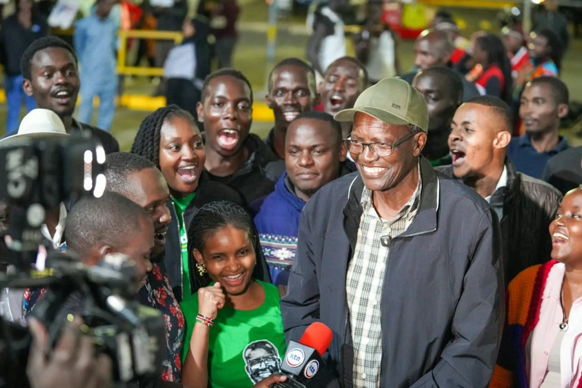 Maraga27's tweet photo. The conversation has crossed borders. Now it comes home.

After 21 days engaging Kenyans across the United States, Hon. David Maraga returns home as the Ukatiba Caravan enters its next chapter.

From the diaspora to the villages, towns and cities of Kenya, the message remains clear: our Constitution must be respected, leadership must be accountable, and citizens must have a voice in the future of their country.
Karibu Nyumbani Hon. David Maraga #Maraga27 #Ukombozi2027 

#Maraga27 #UkatibaMovement