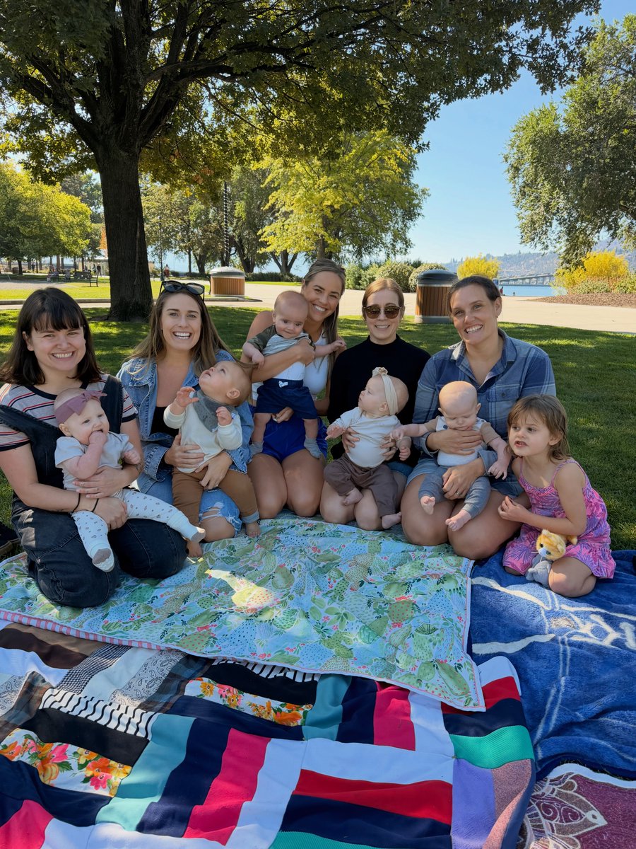 angelicadsl's tweet photo. The 2025/2026 OR nurse baby wave. Such a special day with this sweet little gang! https://t.co/g84XptX63U
