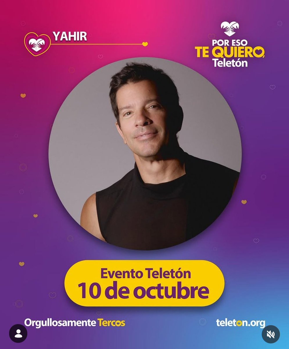 ortiz261014's tweet photo. ✌️YAHIR EN TELETÓN ✌️
Este 10 de octubre nos toca disfrutar de Yahir en Teletón. 🫡✌️
Se viene una noche muy especial, así que vayan preparando todo porque Yahir estará ahí. 🥹🎤
¿Quién más ya está emocionado? 👀
YAHIR GANADOR #yahir #yahirganador  @yahirmusic https://t.co/tfuEpTKWAv