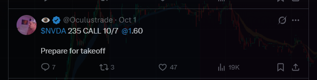 Mrdove15's tweet photo. @clintoptions I'm sorry for the loss. 
Hopefully a member of his family can capture these gains before EOD Thursday, and give the proceeds to his heirs, if its still open. Worth $4.50 at close. https://t.co/B7T9l3Eb3g