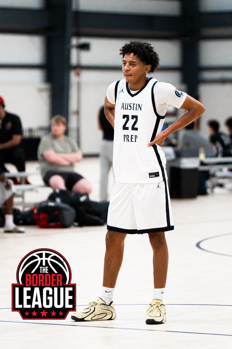 AustinPrepAcad's tweet photo. 2028 Curtis Jerrells, III @curtisjerrells3 from Austin Prep Academy was one of the most electrifying players in the gym at Border League West in Las Vegas @brdrleague with multiple highlight reel finishes above the rim! 

The 6’4 Guard is poised for a breakout season. Jerrells is an elite three-level scorer, tenacious defender, and plays winning basketball. 

College coaches,  “C3” should be on everyone’s radar. 💯 🗣️ 

@LeagueRDY @League_Him @mosesk225 @KevinOneEye @AlamoCityHoops1 @PrepHoops @PrepHoopsTX @247Sports