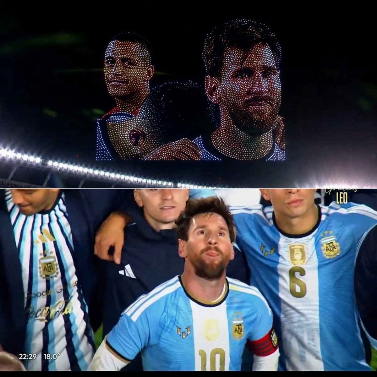 AbranCancha8's tweet photo. Mientras tanto en la despedida de Messi https://t.co/zId9zgkjgP