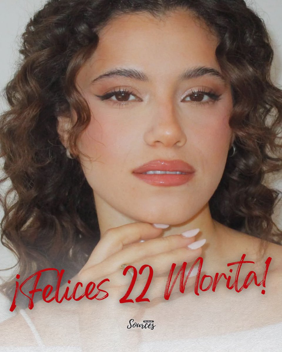 morabsources's tweet photo. ¡Feliz cumpleaños a nuestra Morita! ❤️‍🩹

— Que jamás te falte amor, paz y sueños cumplidos. 🫂🫶🏻 

#Felices22Morita https://t.co/MbzCJY5GGj