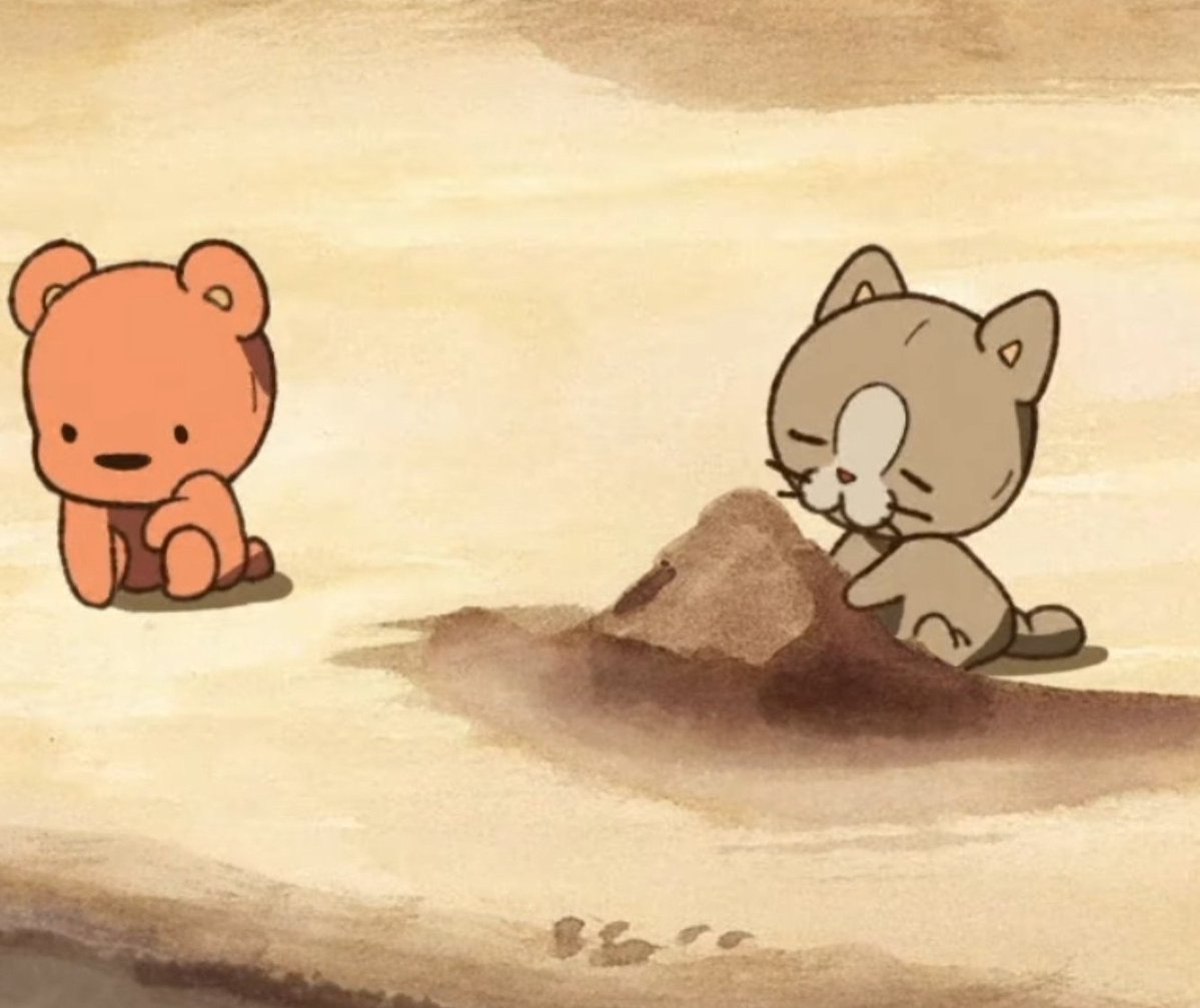 Kvdarlings's tweet photo. The song Jungkook used in his IG story has a bear 🐻 in the MV. It's a really beautiful song about innocence, the passage of time, and finding a sense of mature, reflective comfort even after being weathered by life. ♡ https://t.co/CuKtXgv3cu