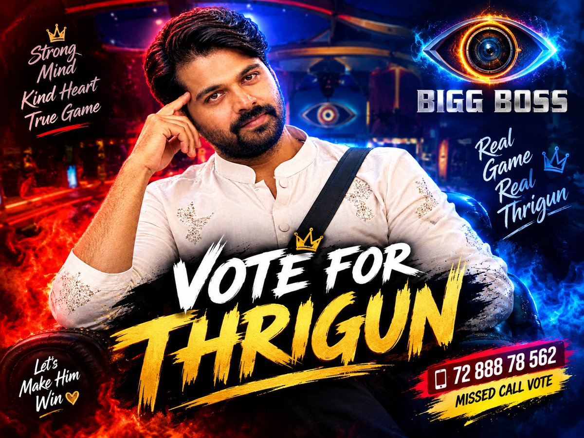 NavyaSoul's tweet photo. #Thrigun needs only his GAME. 🎯
🔥 Solo player
💫Real player ❤️🥰

#Thrigun #BiggBossTelugu10 #BiggBossTelugu #BiggBoss10telugu https://t.co/D1ISIK75fm