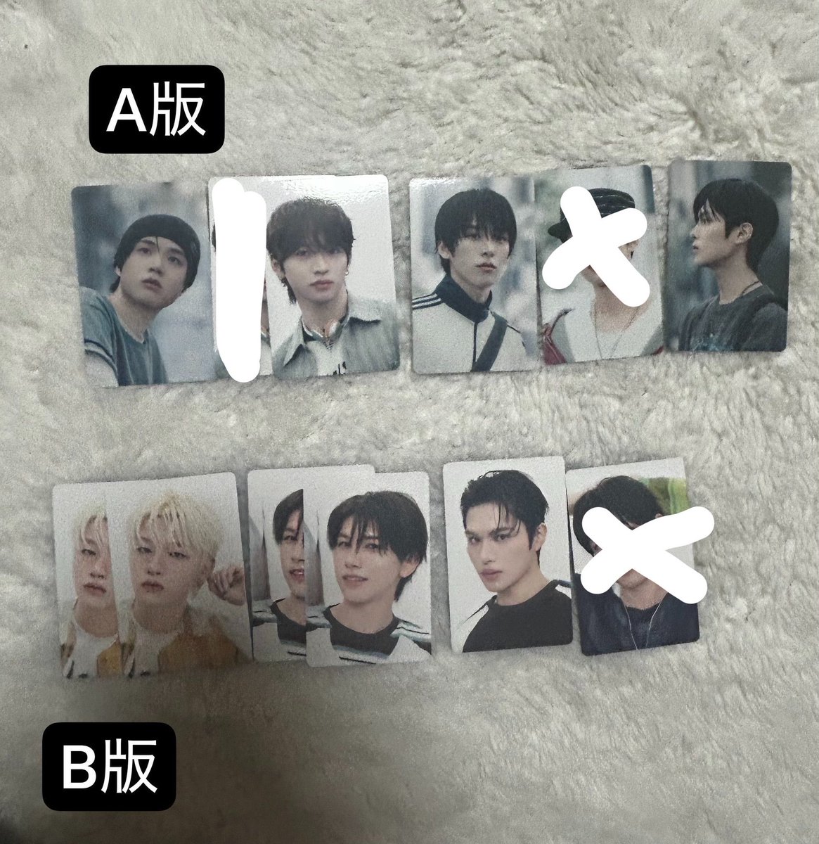 d4x4qt's tweet photo. KO1KEYZ 交換

譲） 画像のもの
HMV店舗 後藤 安部 杉山

求） 矢田、照井なんでも検討＞その他メンバーでも検討(画像など添付してください)

郵送のみ
お気軽にお声がけ下さい
 #KO1KEYZ交換 https://t.co/rSl6zxggIU
