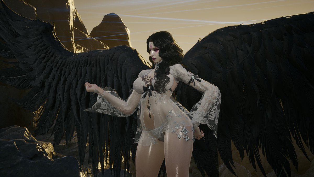 StardustShay's tweet photo. asmodian wings are so good.... https://t.co/68hiQ4cTjr