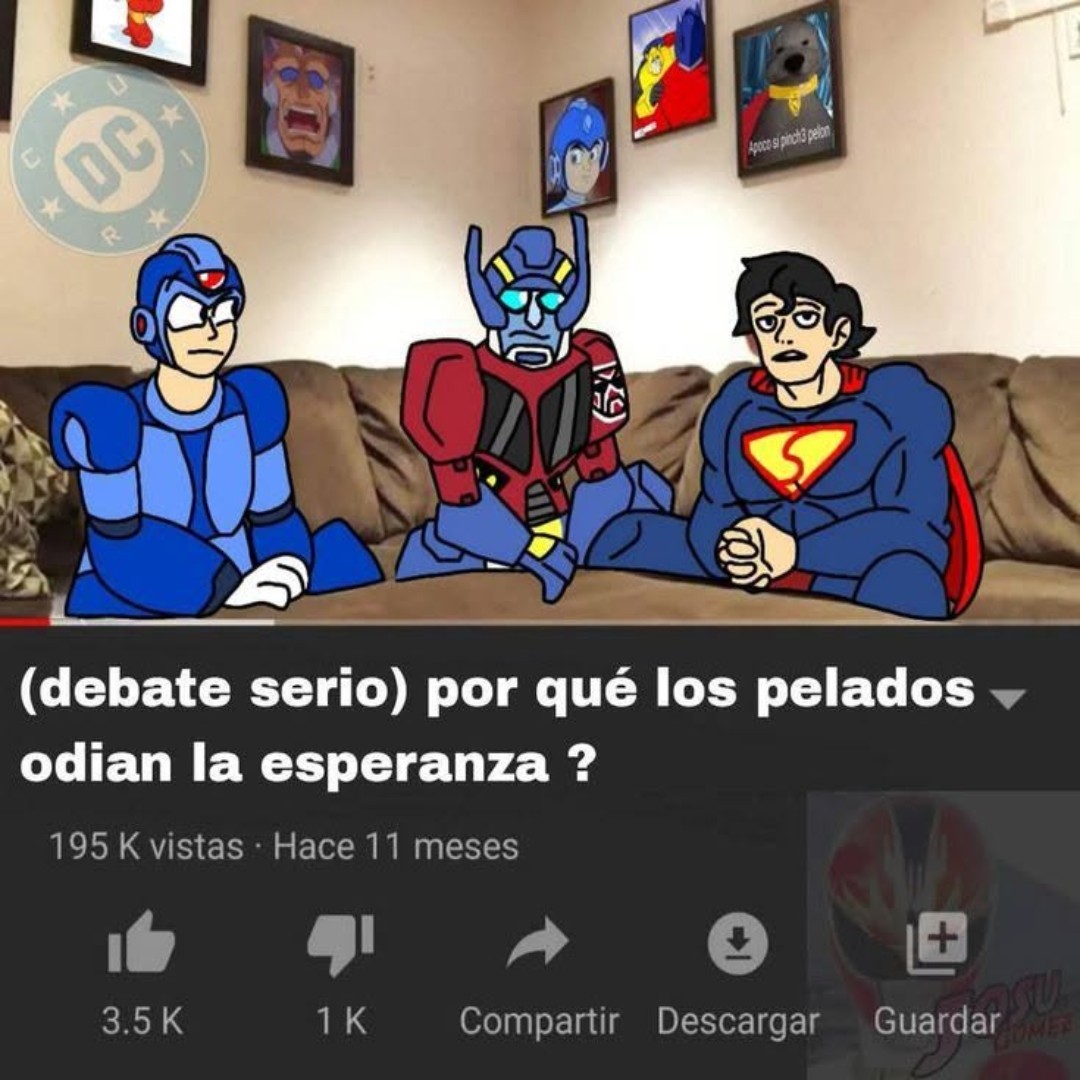 Shin_muchakoopa's tweet photo. (Mega Man) X 🤝Superman🤝Optimus Prime

"Tener un calvo de villano" https://t.co/uQJ6BX1wkr