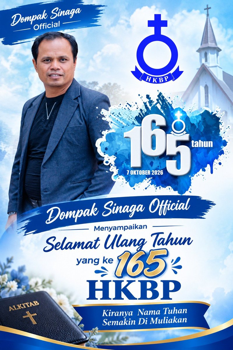 dompaktuasinaga's tweet photo. Selamat Ulang Tahun HKBP Yang Ke  165 https://t.co/JpY9hyhJkK