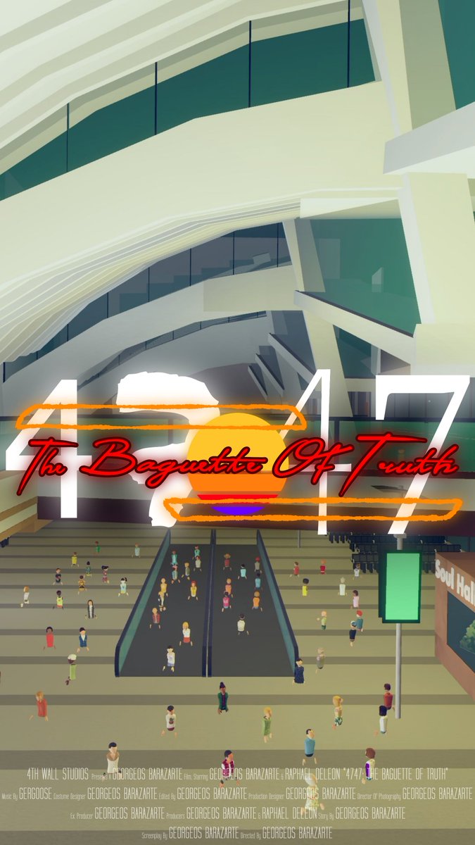 4TH_WALL_STU's tweet photo. POSTER WEDNESDAY: LAX. 
4747: The Baguette Of Truth | Out Oct. 17th
#recroom https://t.co/KGTgoyCarp