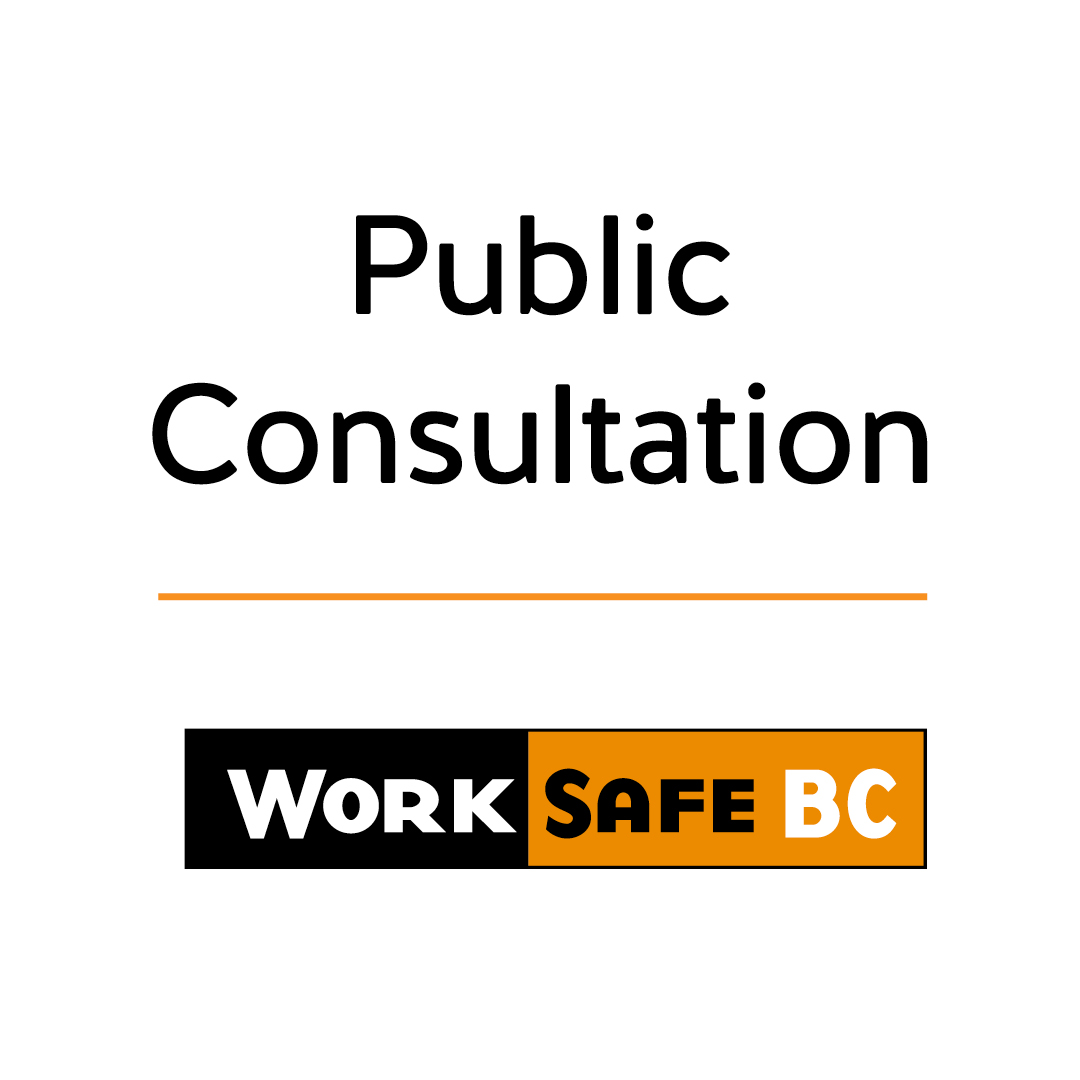 WorkSafeBC's tweet photo. We're seeking feedback on proposed amendments to Part 8, Personal Protective Clothing and Equipment — Standard of Fit, of the Occupational Health and Safety Regulation.

Consultation closes on Monday, October 26, 2026.

Learn more and provide your feedback here: https://t.co/cD6FY6Sgr0