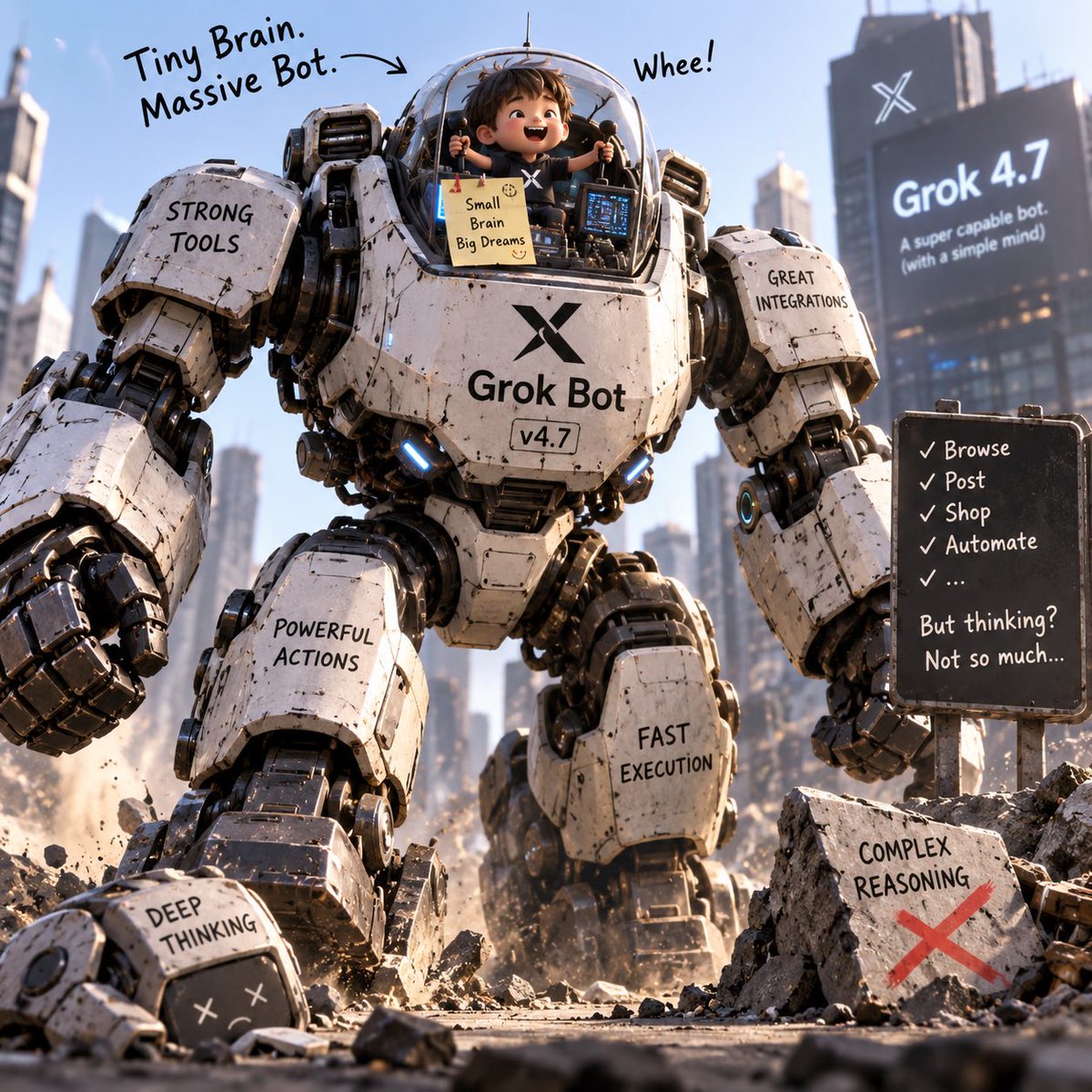 jinmingyang666's tweet photo. @theo yep, but grok model need upgrade https://t.co/Zkultr0bff