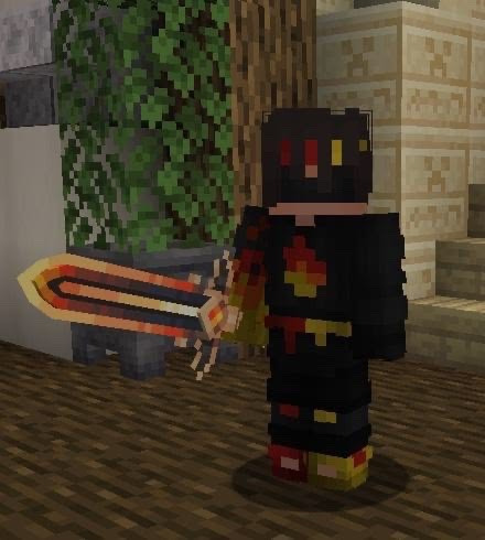 Chlorinecrushed's tweet photo. Flame is such a small tiny baby. Please his sword is to big for him https://t.co/qYXCUvlLds