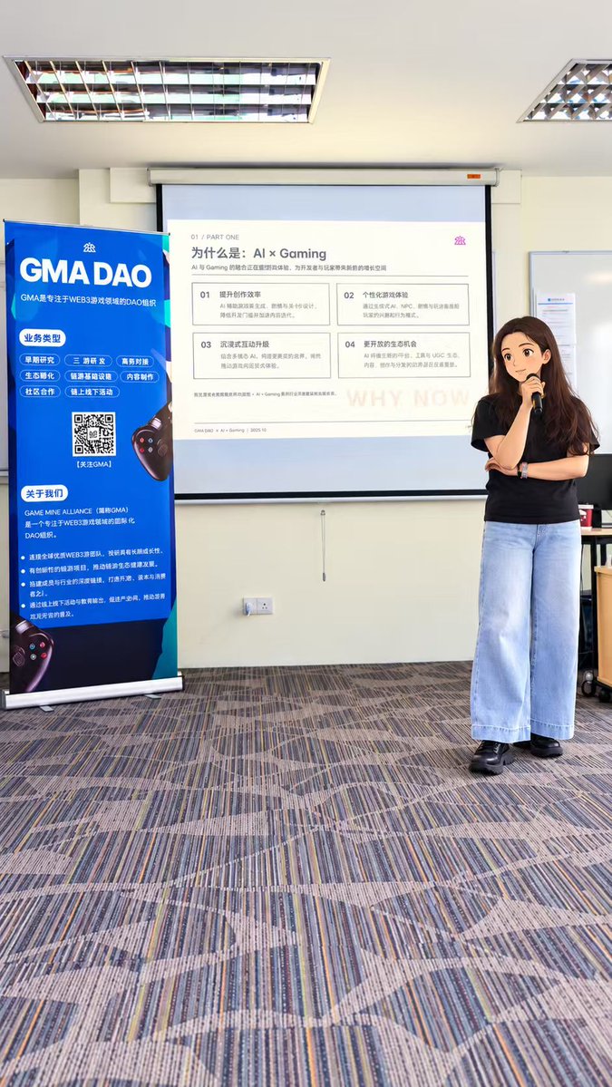 GMA_DAO's tweet photo. Thank you to everyone who joined us at AI & Gaming Nexus · Singapore!

It was great connecting with builders, creators, investors, and friends for an afternoon of conversations around AI, gaming, and Web3.

Thank you for making the meetup such a warm and memorable one. Until next time! 🇸🇬