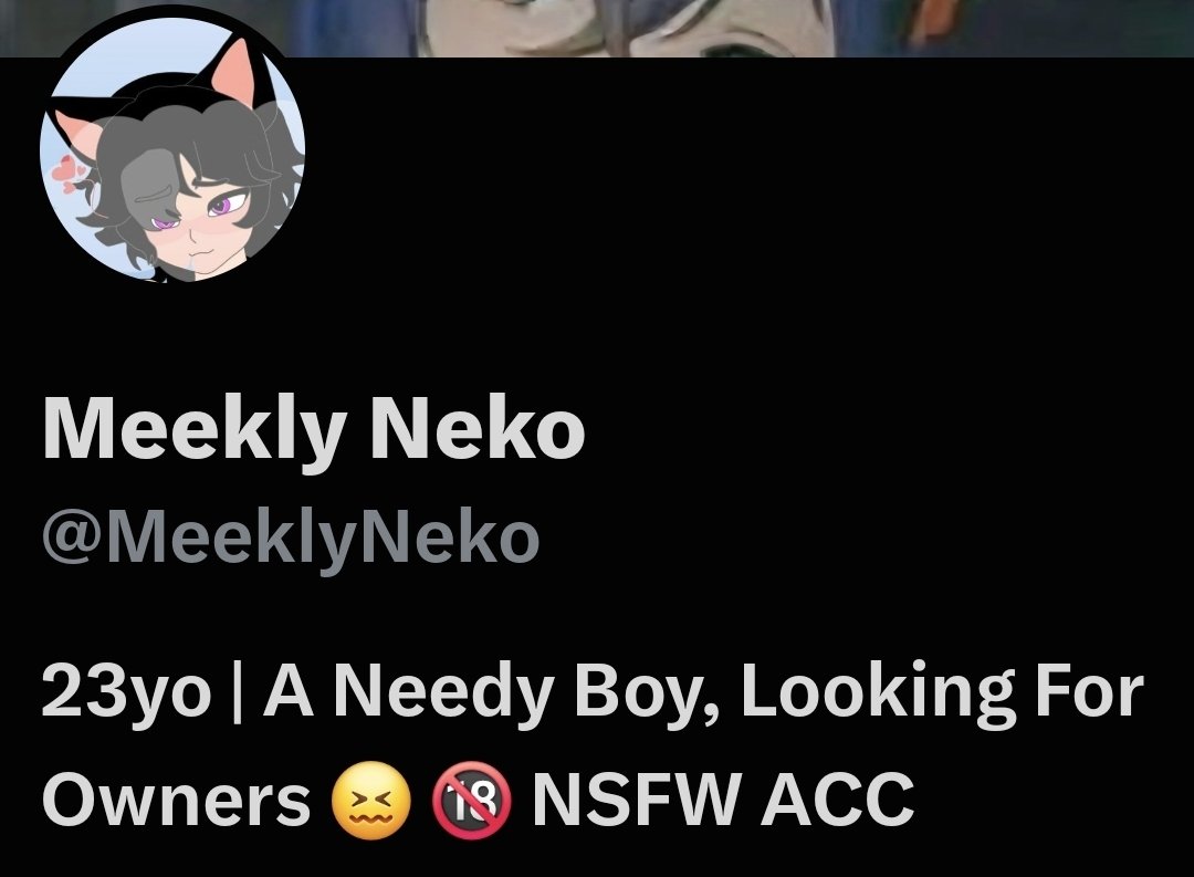 MeeklyNeko's tweet photo. YAAAYYYY!!! I'M FINALLY HERE, IN ALL MY SUBBY GLORY!! 🥹😭🩵🩵🩵 https://t.co/vAPXZXENzS