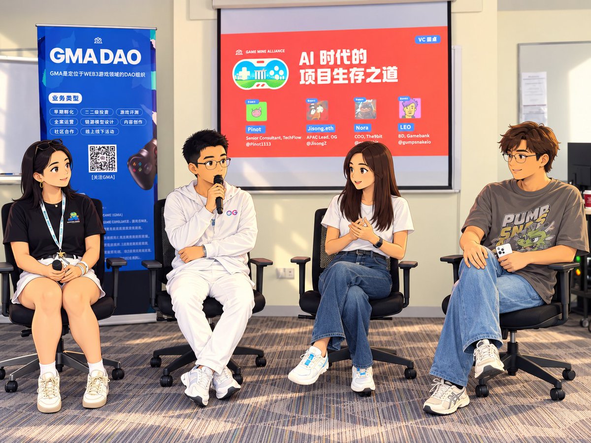GMA_DAO's tweet photo. Thank you to everyone who joined us at AI & Gaming Nexus · Singapore!

It was great connecting with builders, creators, investors, and friends for an afternoon of conversations around AI, gaming, and Web3.

Thank you for making the meetup such a warm and memorable one. Until next time! 🇸🇬
