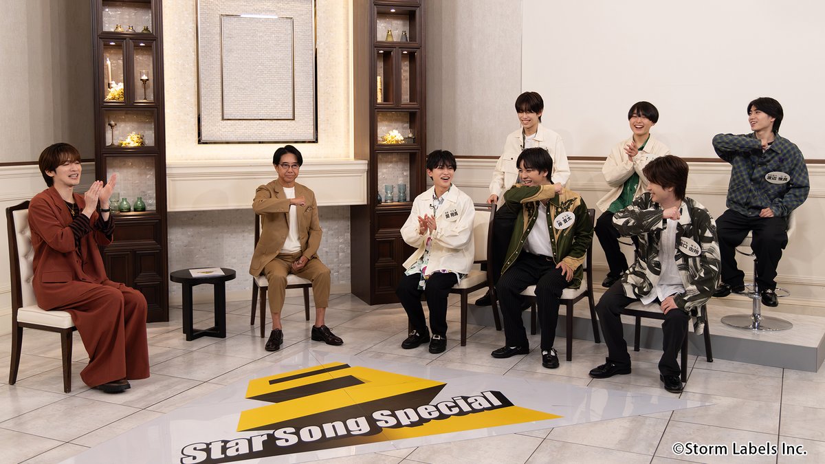 Storm_FILM_'s tweet photo. ／
🗣『Star Song Special』Season4 #3 明日配信開始🎉
＼

♬トークゲストに #深澤辰哉 さんが登場❕

🛎️Star Impression🛎️
#鈴木瑛朝 さん・ #岸蒼太 さんと
印象を答えていく中
深澤さんはあることを察したようで🤭

🎵詳細は番組HPをチェック🎵
https://t.co/tticZGWxPK

お楽しみに🎼

#スタソン https://t.co/dnFykQS8Fk