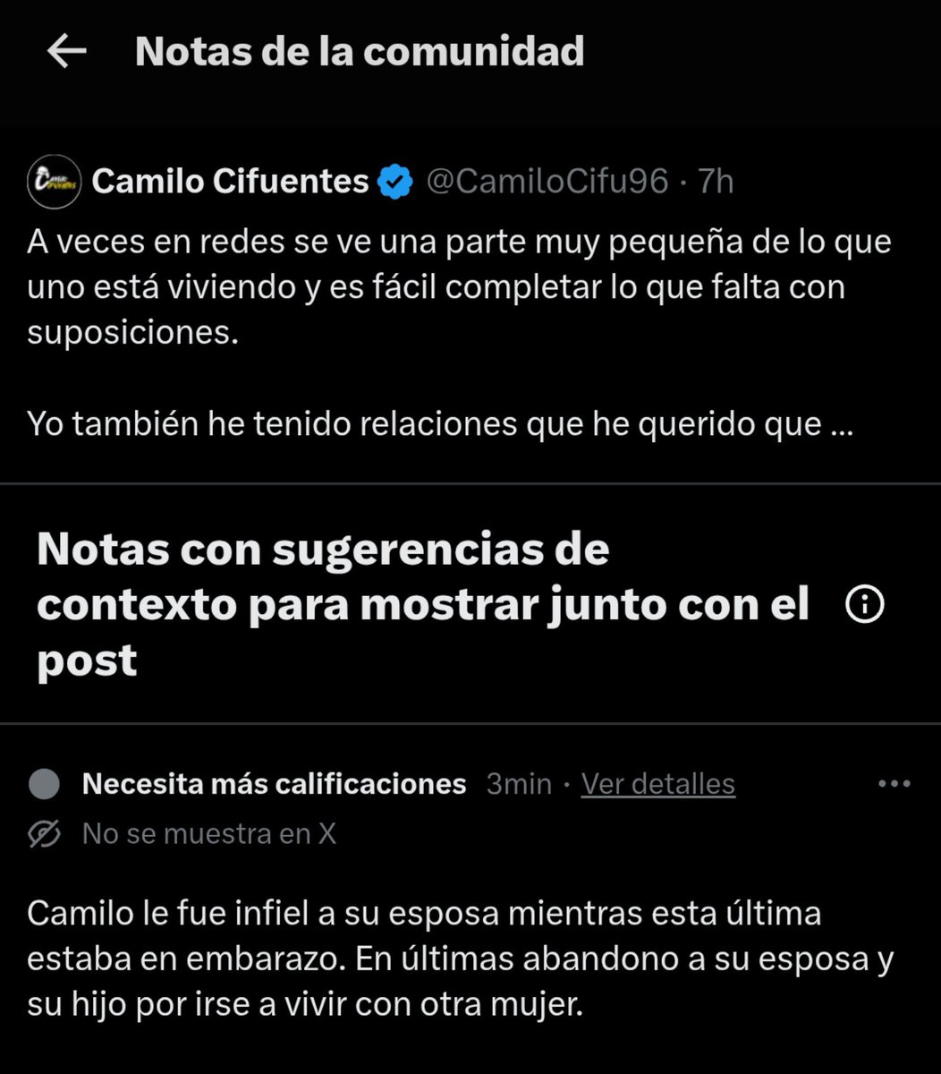 taltalivan's tweet photo. Jaaaaaaaajajajaja 
Le pusieron nota de comunidad al tuit de Camilo Cifuentes. 
Colombia, un país de sapos. https://t.co/A0DpNR2Jxr