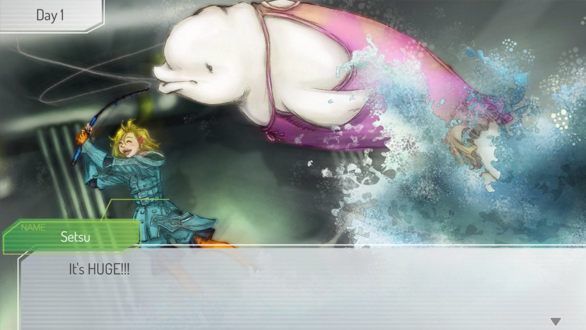 Timely_Setsu's tweet photo. — Let's play event [Fishing option] , from the game https://t.co/MGIoHKMZ8R