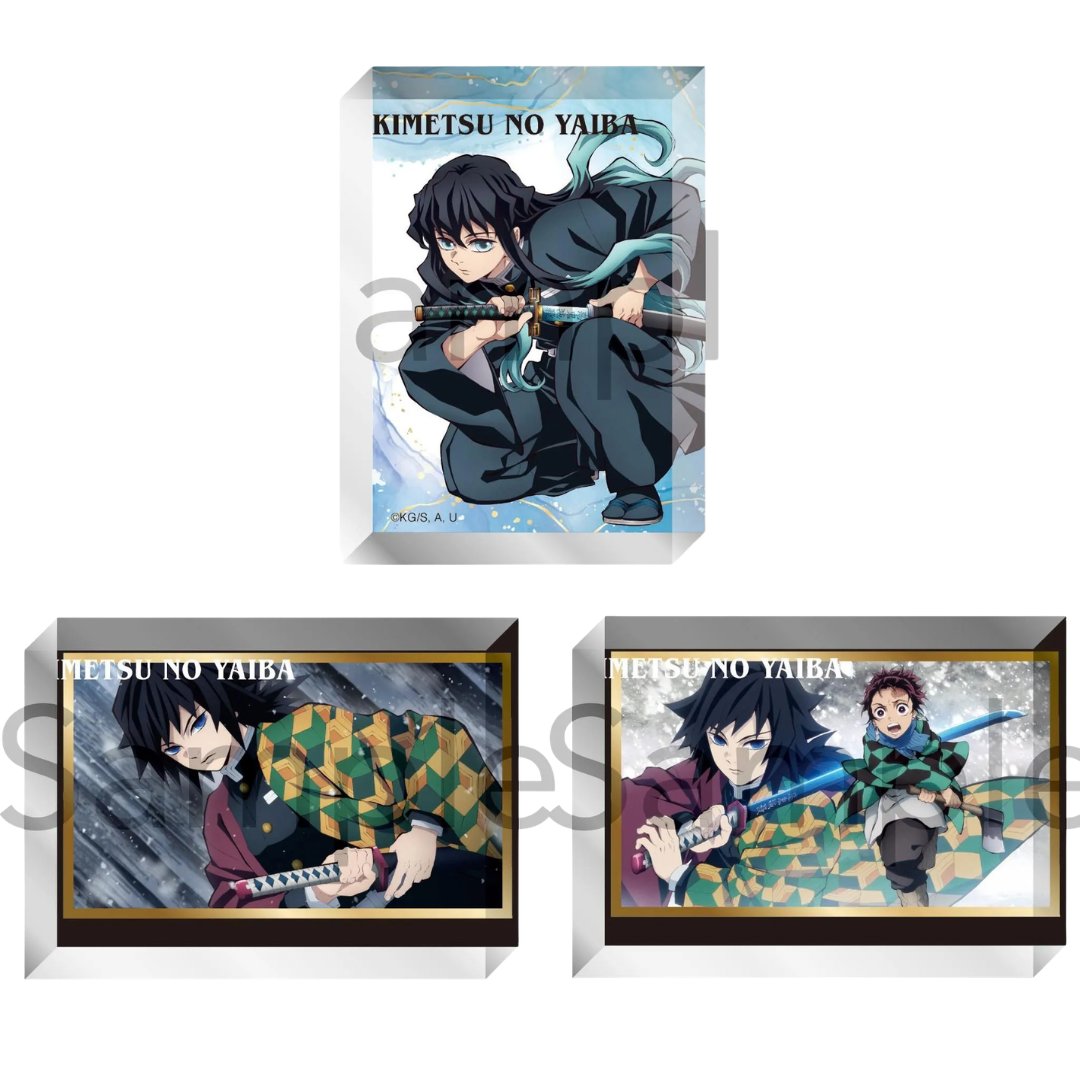 kimetsu_goods23's tweet photo. 鬼滅の刃 アクリルブロック
時透無一郎・冨岡義勇・竈門炭治郎&amp;冨岡義勇
【2026年12月下旬発売】

METAL BOX26%OFFで予約開始！
↓
https://t.co/fyaLaE1imh

#鬼滅の刃 #ad https://t.co/4P0FXqgX59