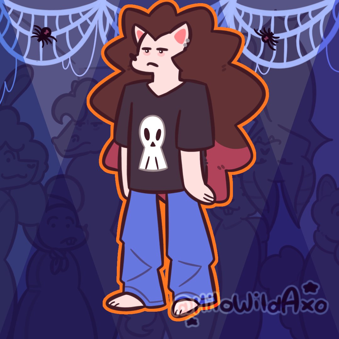 MiloWildAxo's tweet photo. Mis OCs en disfraces de Halloween Parte 2
#halloween #halloweencostume #oc #furryart #digitalart https://t.co/3IQaceDjeH