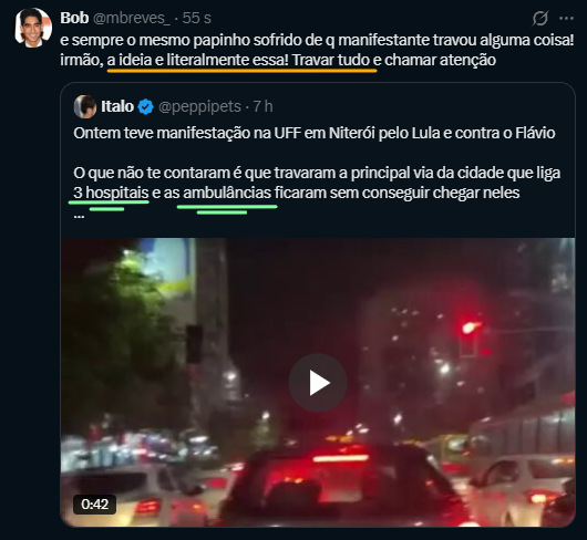 peppipets's tweet photo. Esquerdista admitindo que quer impedir AMBULÂNCIAS de chegarem nos hospitais

Bizarro demais https://t.co/oP0dd3bOLd