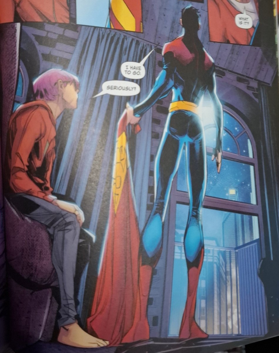 mafuuuyyy's tweet photo. Algo que amo de son of kal-el es como los zapatos de jay desaparecen despues de besar a jon, una vez que lo mire no pude dejar de verlo https://t.co/sYymOVJump