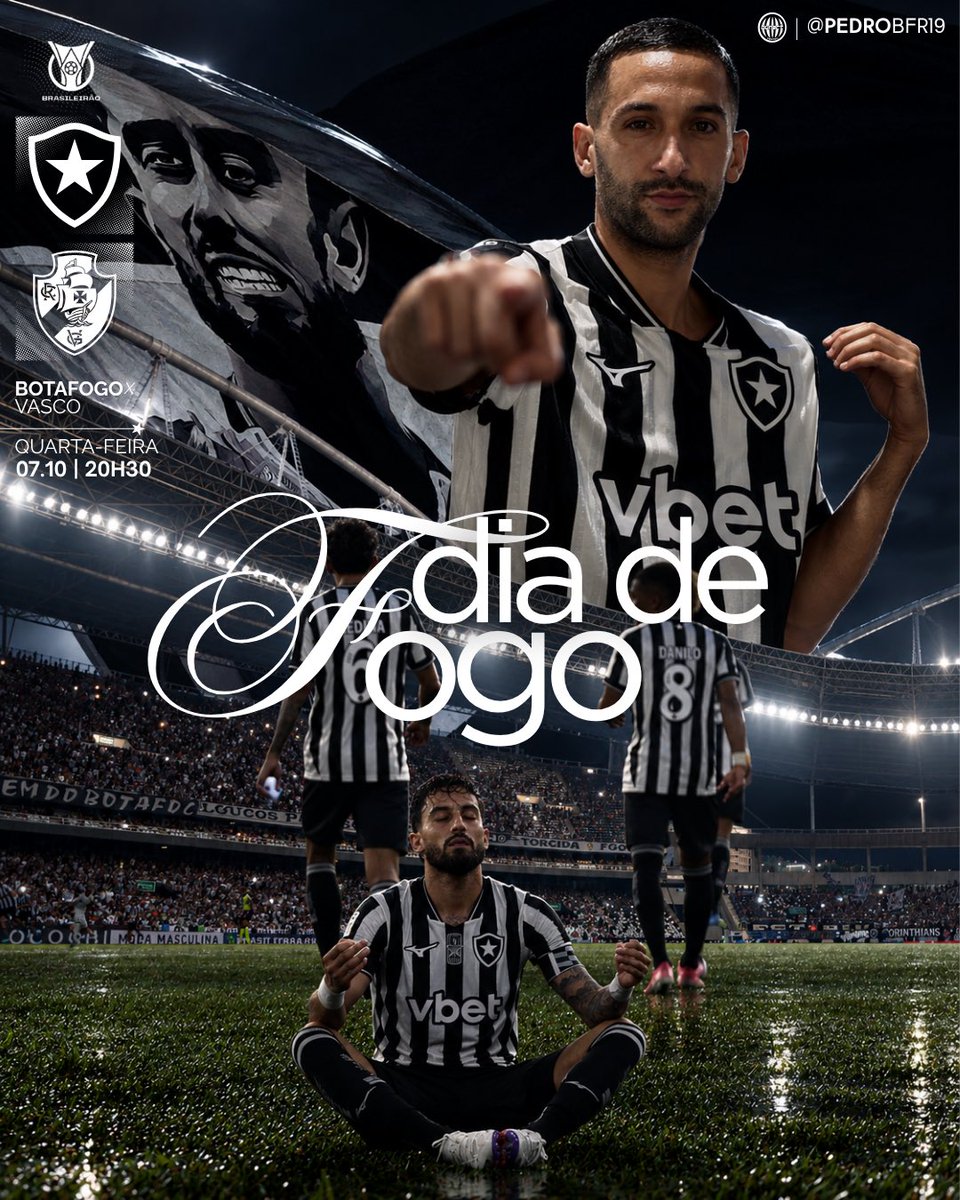 PedroPPBoficial's tweet photo. 🔙| Estamos de volta após 17 dias. Hoje é dia de Botafogo! 🔥 https://t.co/9wAN1cWP2n