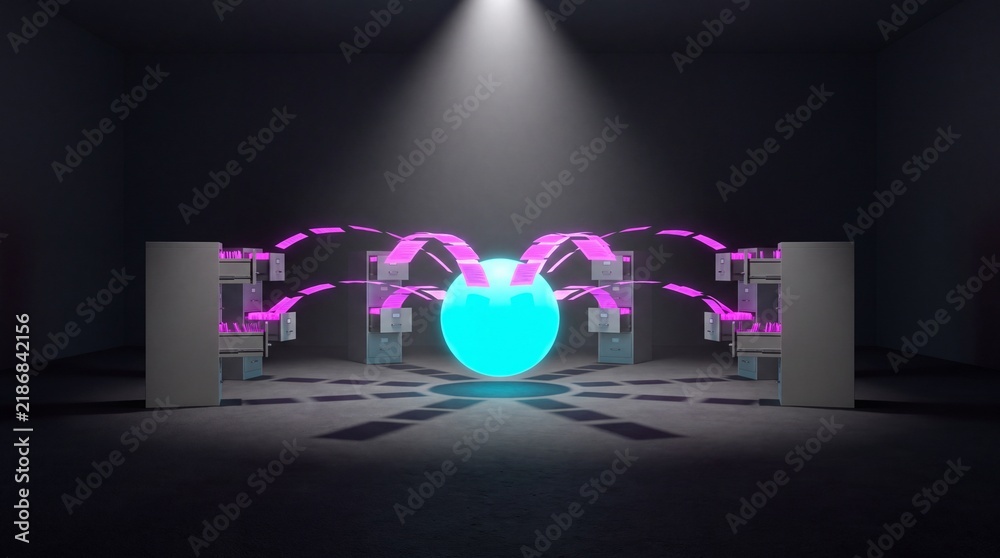 deep_vision27's tweet photo. https://t.co/K38k2EVxUk
3D concept of glowing digital files flying from filing cabinets into a central luminous sphere representing data processing
#dataprocessing #artificialintelligence #ai #database #informationretrieval #machinelearning #dataingestion #cloudstorage https://t.co/ZJi2RH8sP9