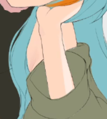 JustWander_'s tweet photo. @nekoasumi She can have big progression, I believe that but when I watch her stream, ik she not there yet. Her art in her vgen has very good lineart, confident, straight and has lineweight. But her stream show her unconfident, beginner line. She double down bc she scare https://t.co/oOgcIS0PbG