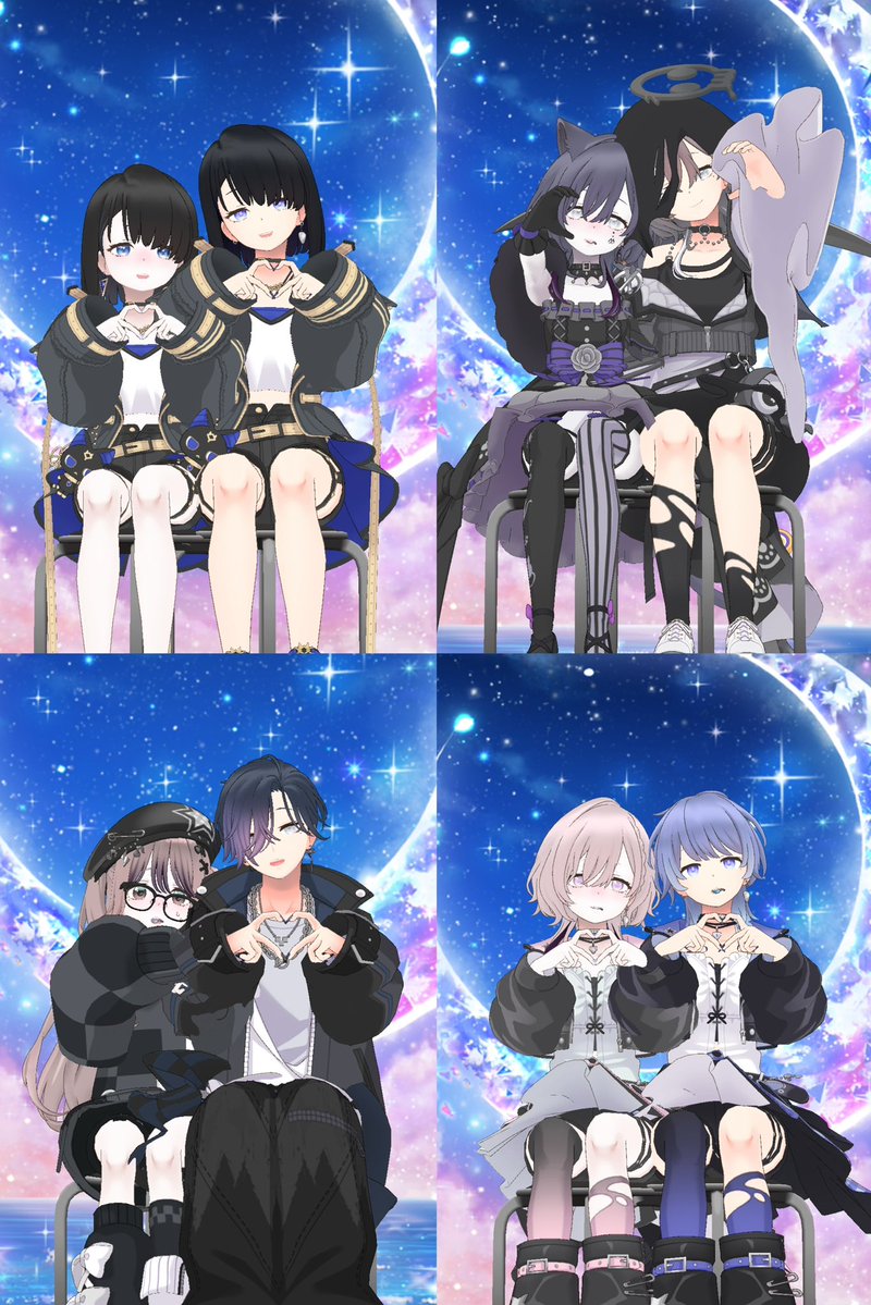 miii_xna's tweet photo. いっぱい撮ってもらったーーー！！！！！
どのアバも可愛いしかっこよかった！！！
色んなアバ見れてたのしかった🙂‍↕️🙂‍↕️ https://t.co/oKQatKXbl0
