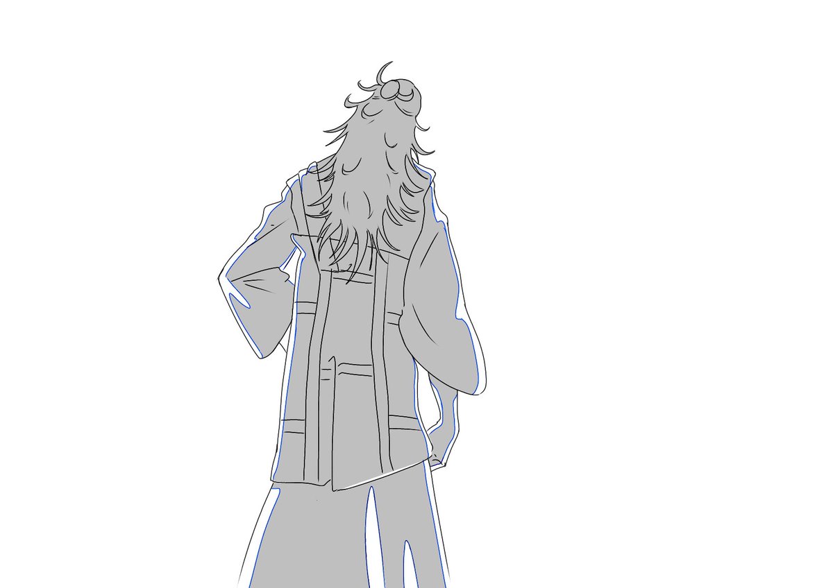 Yael04020's tweet photo. Genga practice #rkgk https://t.co/LDwwZHsgfw