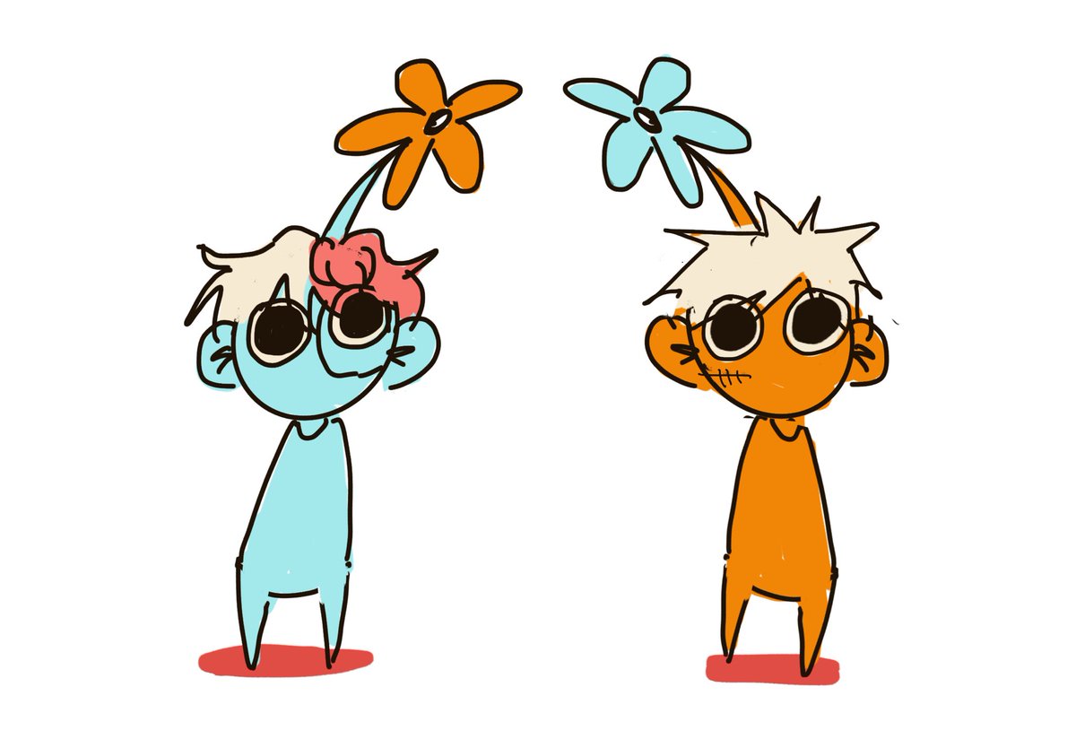 chaotic_liver's tweet photo. PIKMIN TDBKS !!! #tdbk #bktd https://t.co/0LT0g98VyM