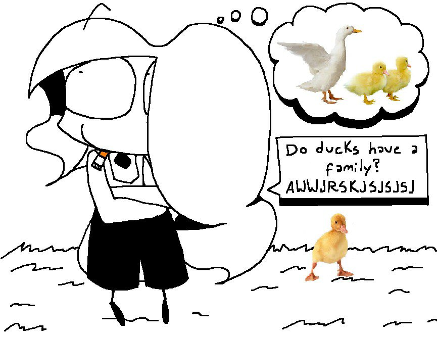 rottenmeatmgr's tweet photo. Ty guys 4 all the support u gave me in my last post! :) #art #drawing #suicide #kawaii #cute  #weird #ducks https://t.co/7IxH4SA91g
