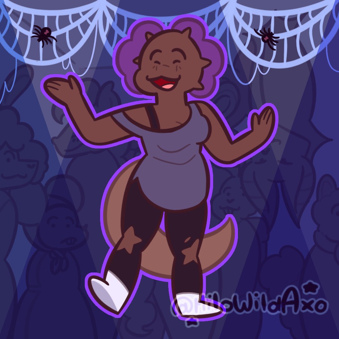 MiloWildAxo's tweet photo. Mis OCs en disfraces de Halloween Parte 1 
#halloween #halloweencostume #oc #furryart #digitalart https://t.co/T5cwV8Sm9I
