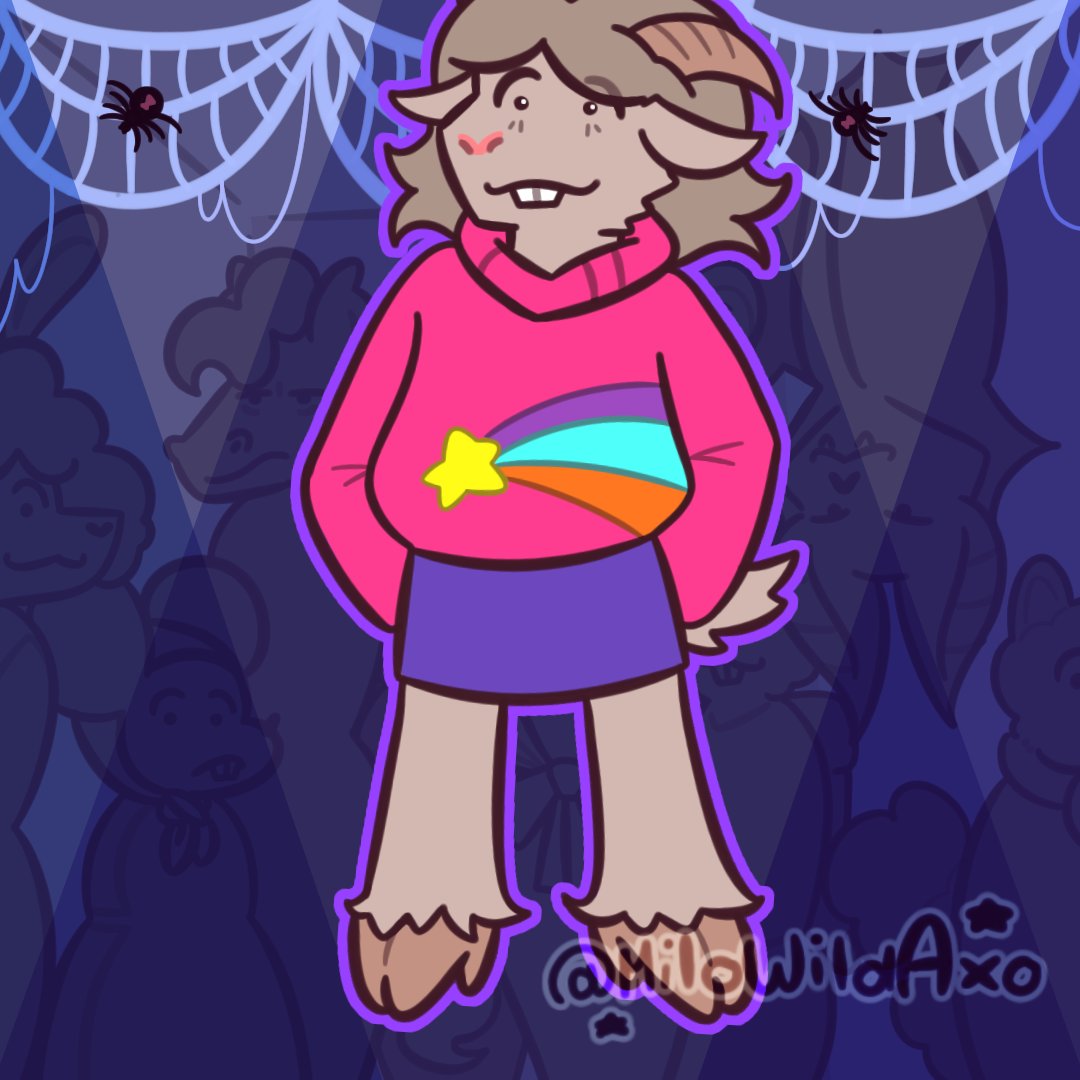 MiloWildAxo's tweet photo. Mis OCs en disfraces de Halloween Parte 1 
#halloween #halloweencostume #oc #furryart #digitalart https://t.co/T5cwV8Sm9I