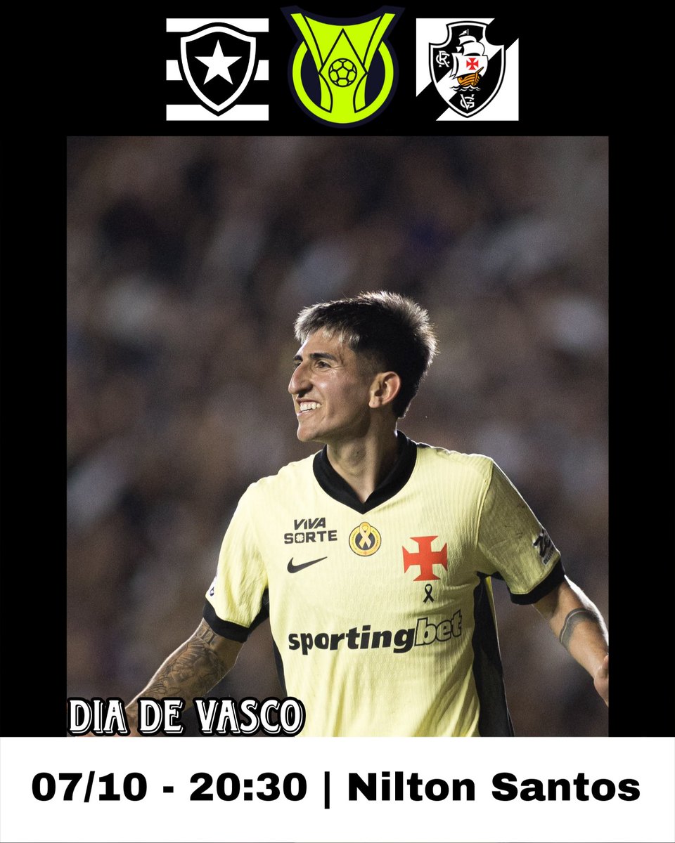 LuisFernan0199's tweet photo. #DIADEVASCO💢💢

O jogo terá transmissão exclusiva do Prime Vídeo. https://t.co/RVhajFrYNi