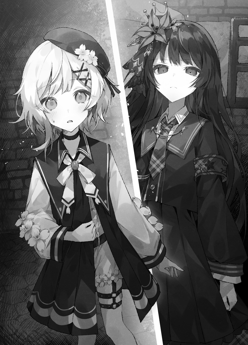 kadokawasneaker's tweet photo. 「え……うそ……なんで」

世界中の誰よりも、ボクの記憶に深く刻まれた顔。
中学時代、ボクの人生をめちゃくちゃにした、幼なじみの……二階堂ヒロ、ちゃん

小説『魔法少女ノ魔女裁判』大好評発売中。
#まのさば　#まのさば小説 https://t.co/ozDTPazH8k